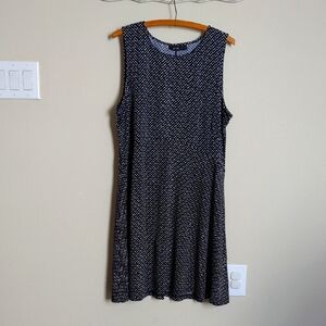 Apt. 9 Black and White Swing Sheath Dress